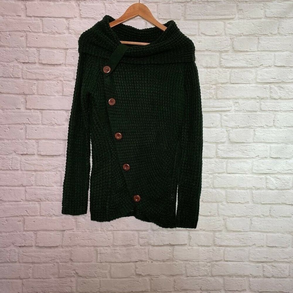 Asvivid Womens  Cowl Neck Pullover Sweater Solid S